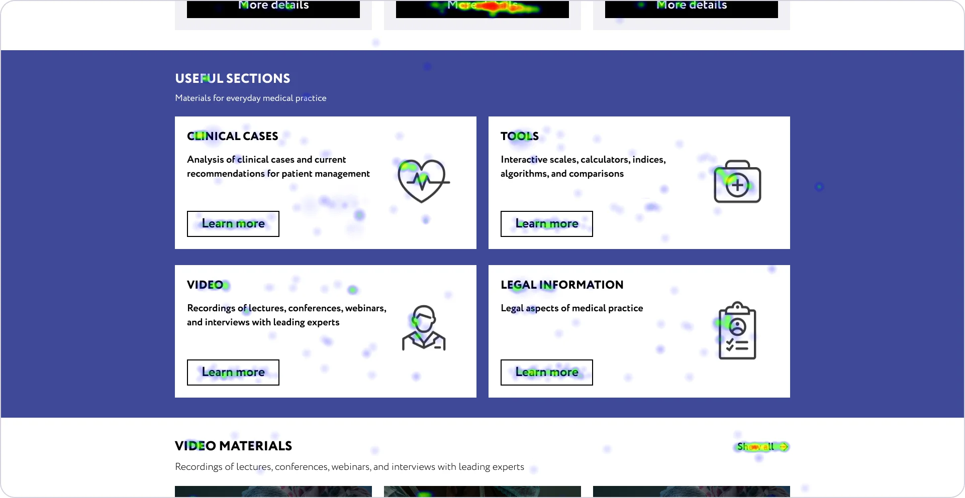 Previous useful sections design